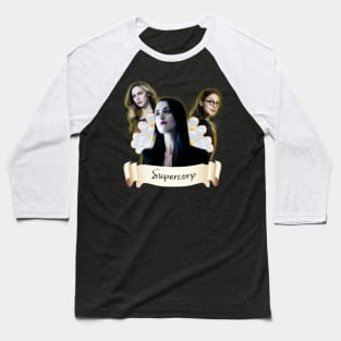 Supercorp flower Baseball T-Shirt